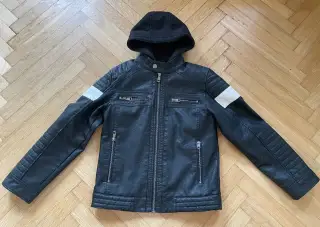 Klučičí "motorkářská" bunda bomber C&A vel. 146