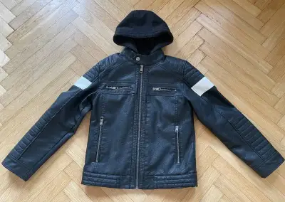 Klučičí "motorkářská" bunda bomber C&A vel. 146