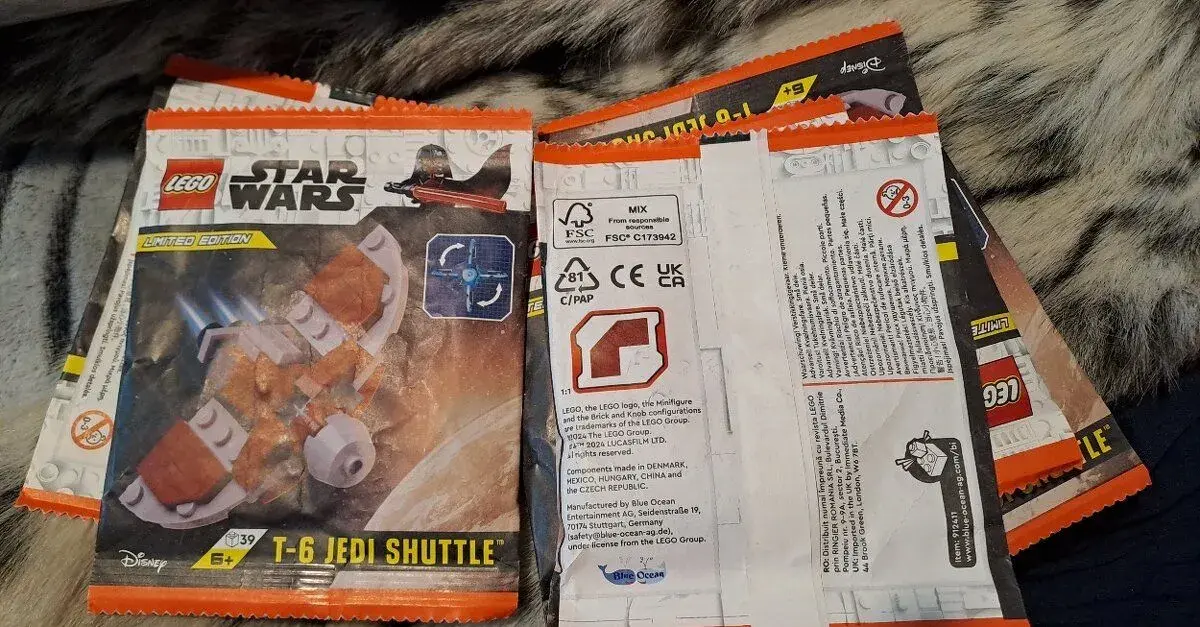 LEGO Star Wars T-6 Jedi Shuttle (912411) paperbag