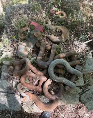 Masivní vázací technika, šakly, háky