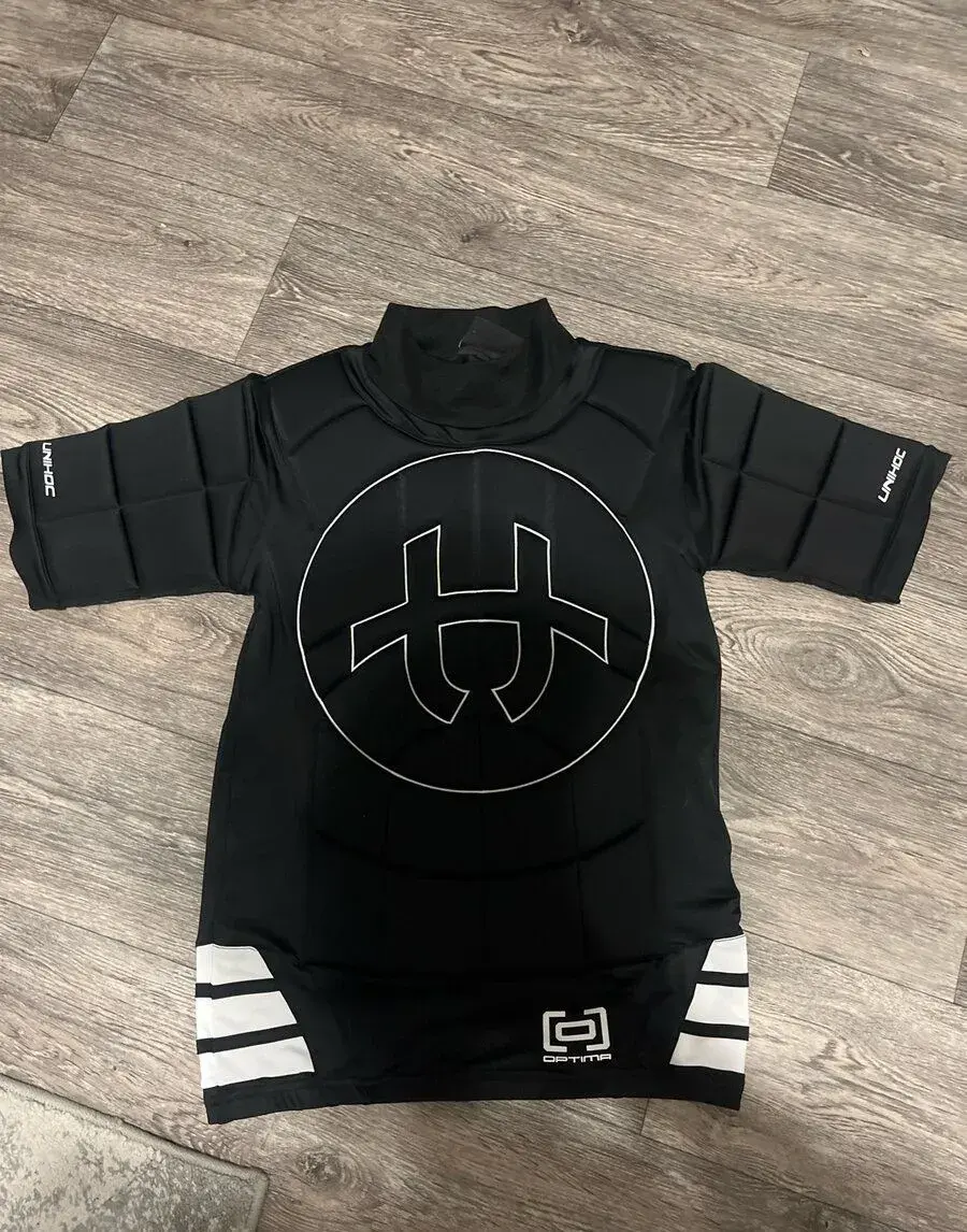 brankářská vesta Unihoc Goalie T-shirt OPTIMA