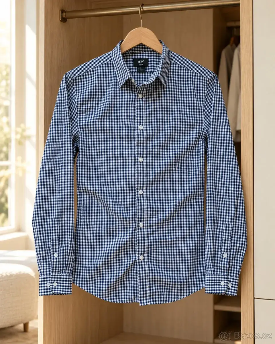 Pánská košile H&M slim fit, vel. S