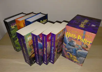 Uloženka knih Harry potter 1. vydání