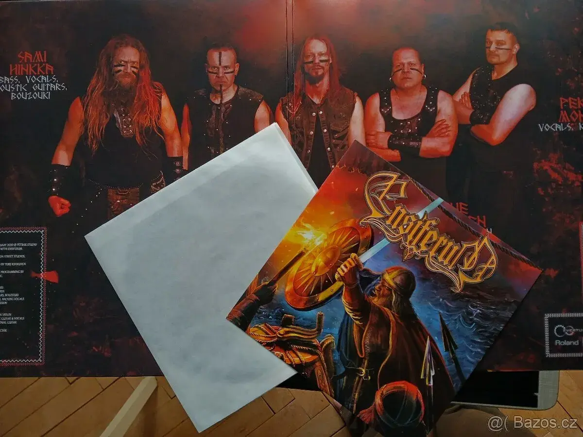 ENSIFERUM – THALASSIC 🇫🇮 Limited Edition BLUE-RED Marble