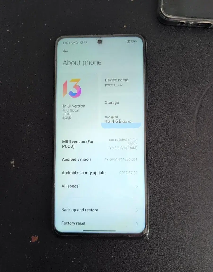 Xiaomi POCO X3 – plně funkční, pěkný stav