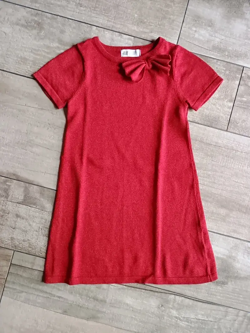 Krásné pletené šaty H&M, vel. 110/116