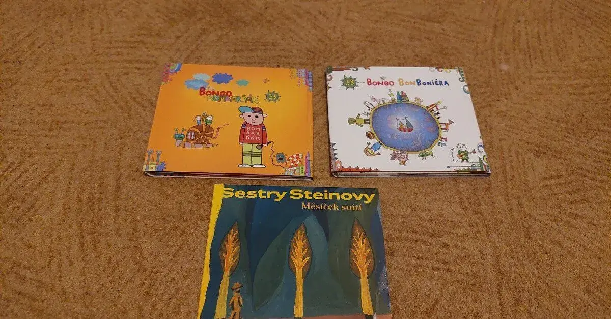 3 CD pro děti - Bongo a Sestry Steinovy