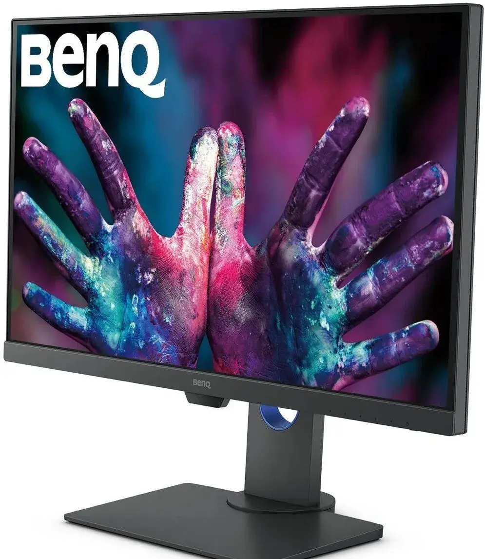 2× 27” BenQ PD2700U 4K + držák STELL SOS 1020