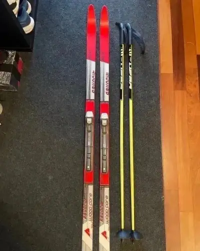 Dětské běžky Sporten Favorit (140 cm) + hůlky + boty