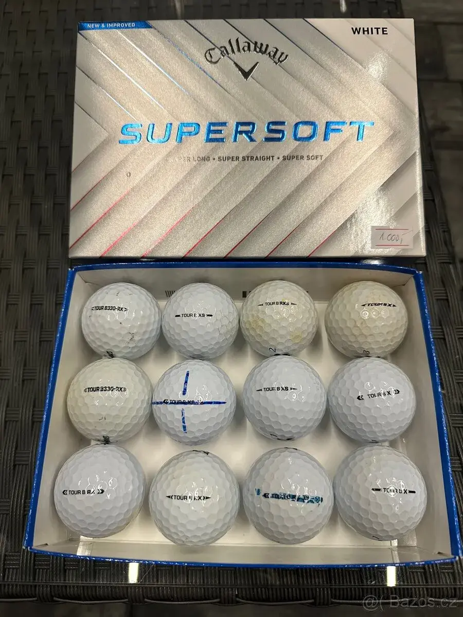 Hrané golfové míčky - pouze X ŘADA od Bridgestone