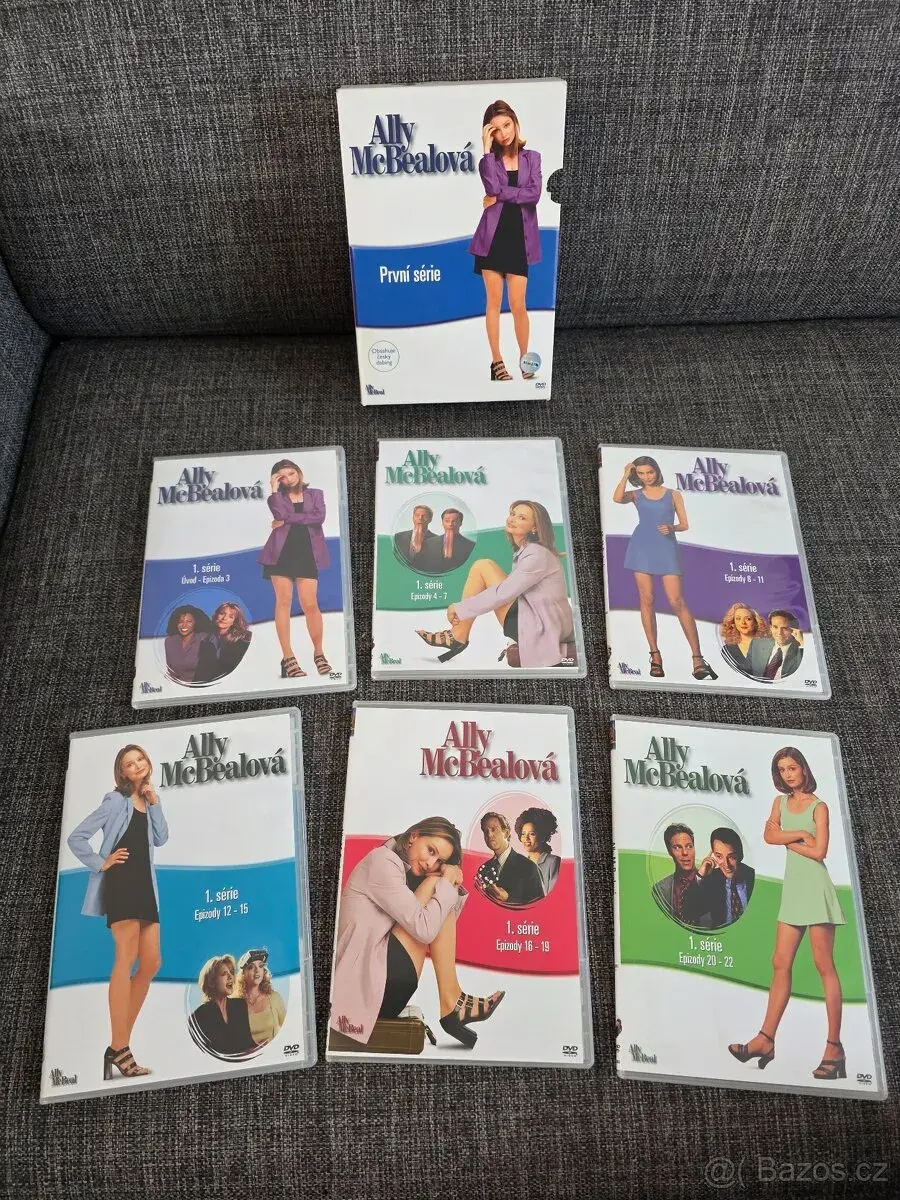 Set 6ks DVD Ally McBealová