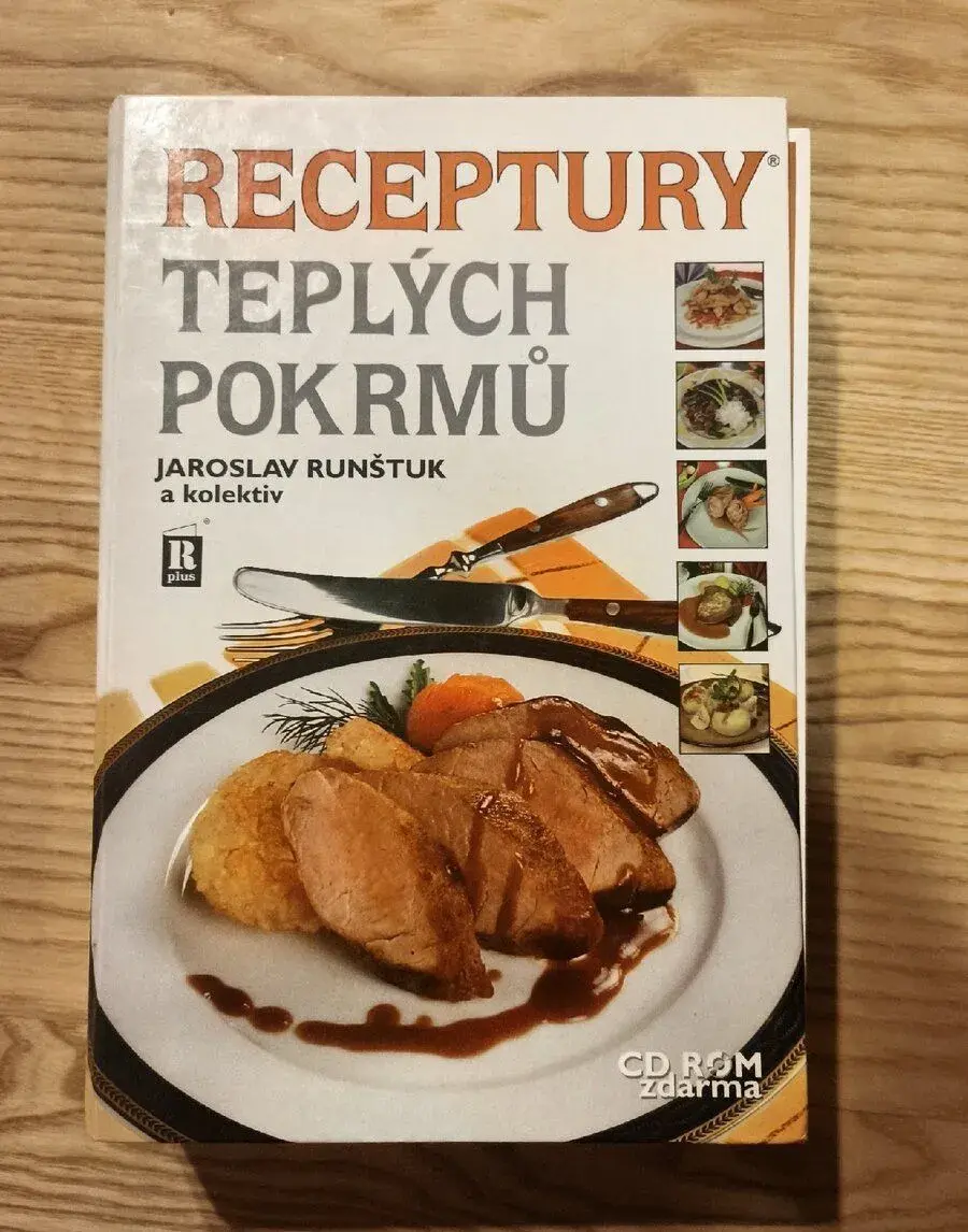 Receptury teplých pokrmů (Runštuk) + CD – stav