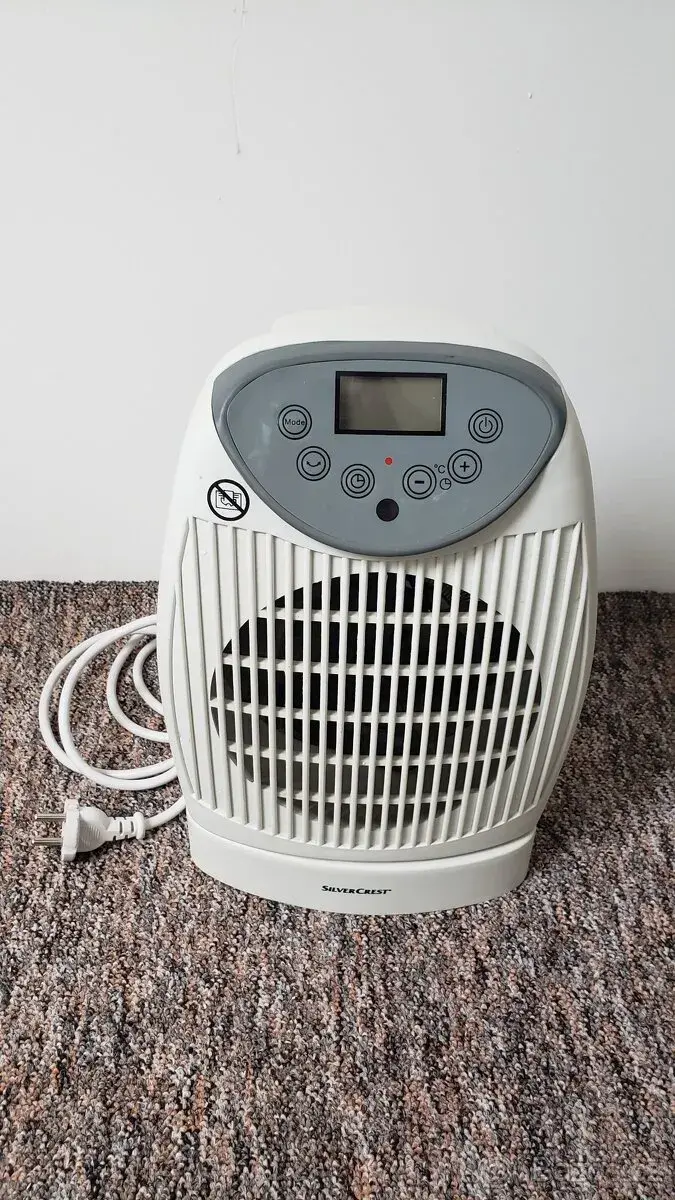 topeni - ventilátor s dálkovým ovládáním