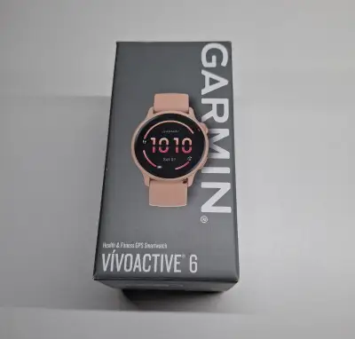 Chytré hodinky Garmin VÍVOACTIVE 6 - růžové