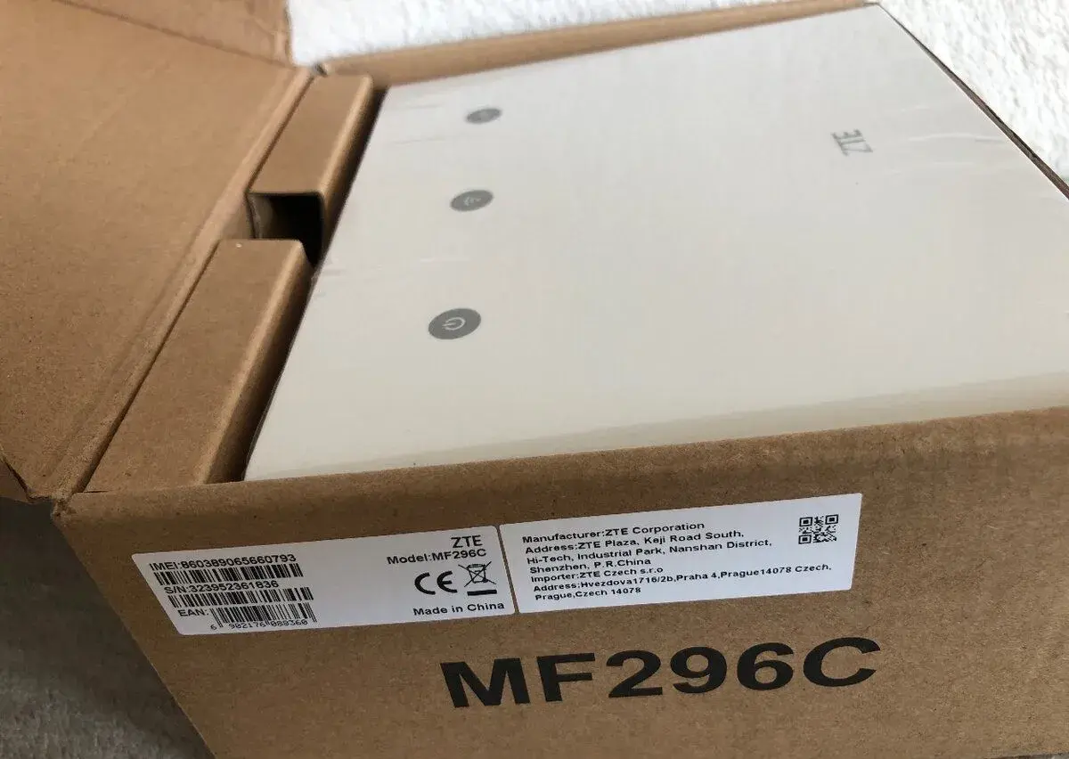 Modem router gsm 4g LTE ZTE MF 296 C