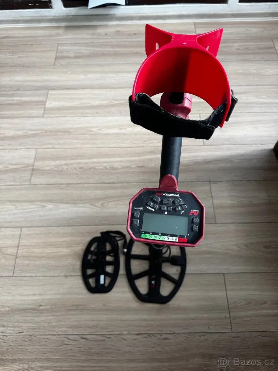 Minelab Vanquish 540 + 2 cívky V12 a V8