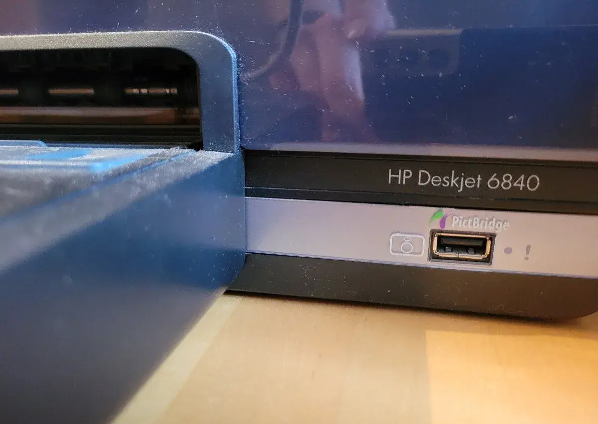 Tiskárna HP Deskjet 6840 + nové originální barvy HP 339 a 34