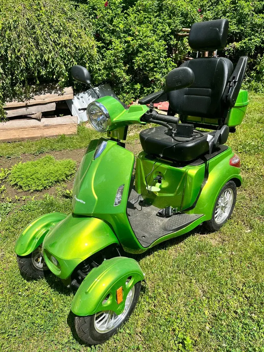 Nový elektrický čtyřkolový vozík Antun