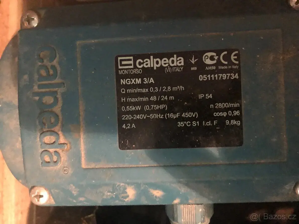 Čerpadlo Calpeda NGXM 3/A