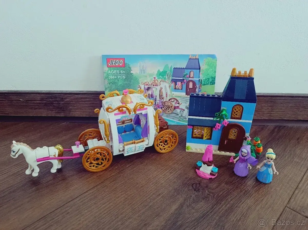 Lego Princess Popelka s kočárem neoriginální
