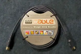 Kabel MIDI 5m