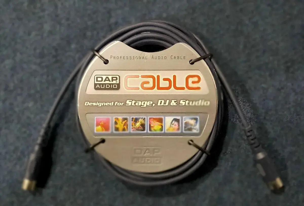 Kabel MIDI 5m