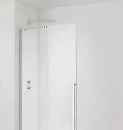 Sprchový kout 120x90 cm SAT Walk-In Xmotion + pevná stěna
