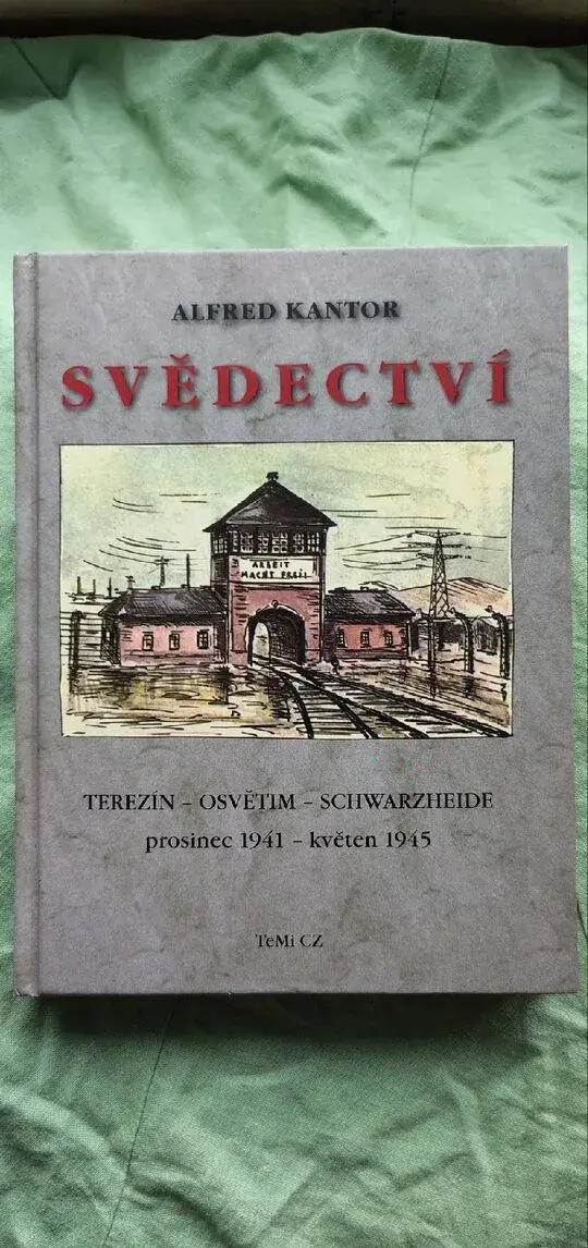 Kniha Scědectví z Osvětimi