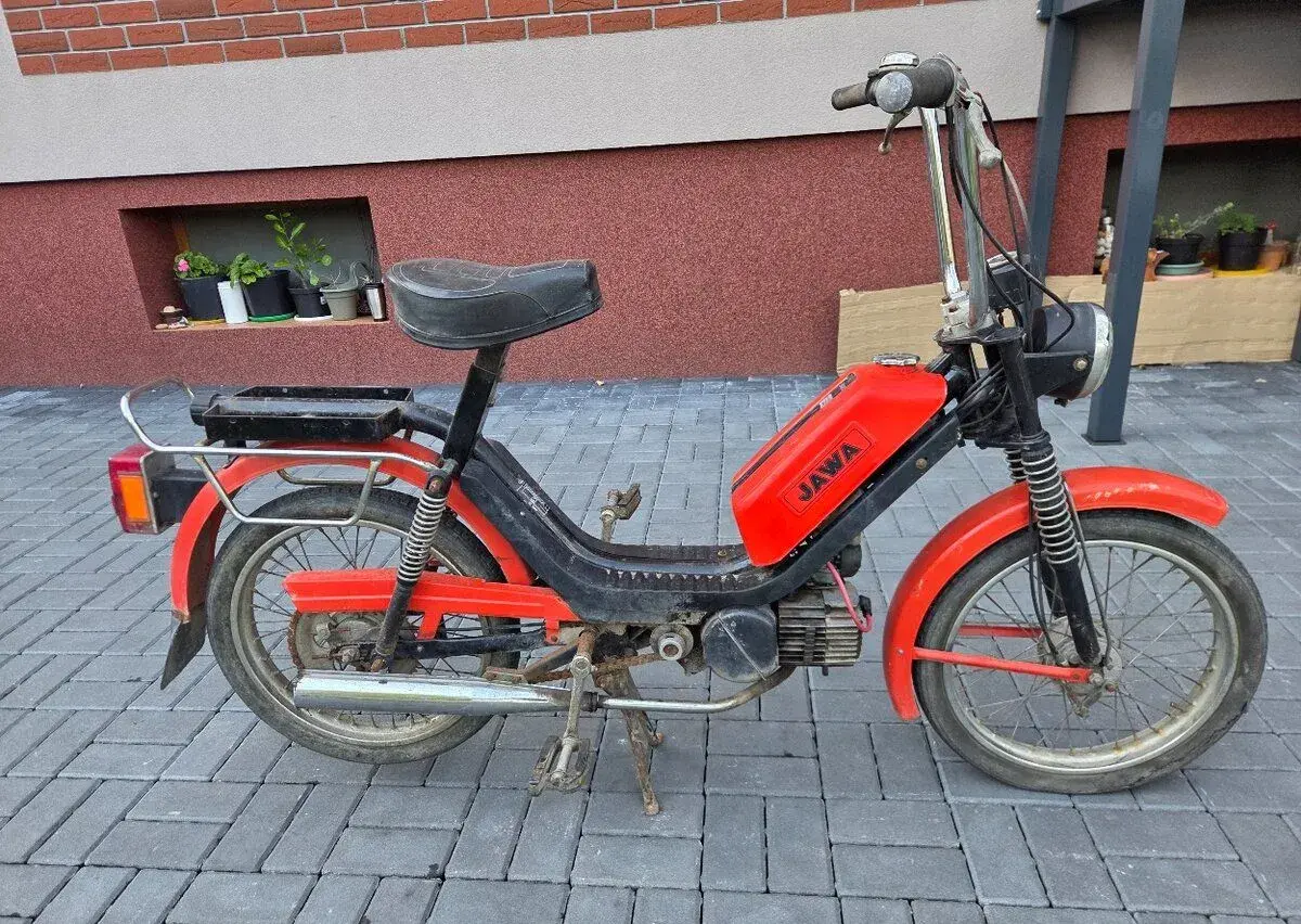 JAWA Babetta 210 s kartičkou, původní, nový model 16.