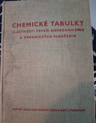 Chemické tabulky