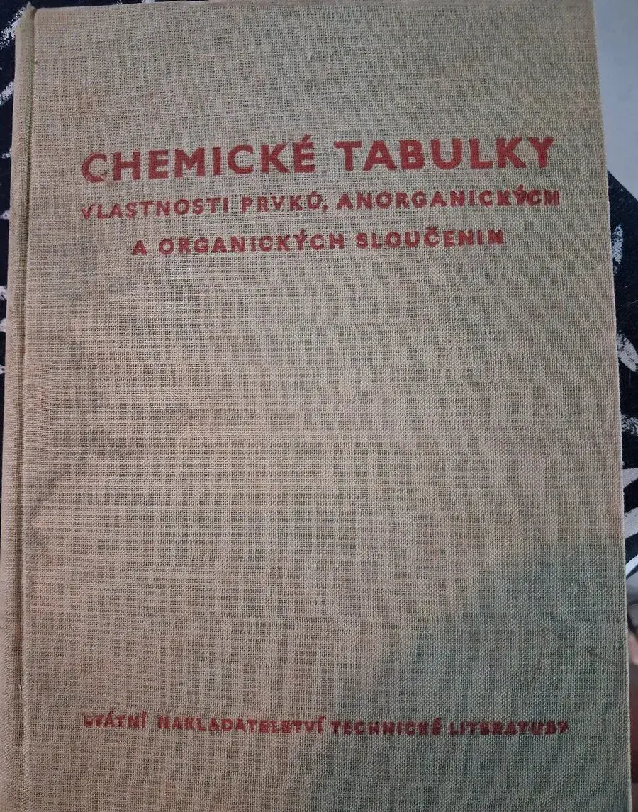 Chemické tabulky