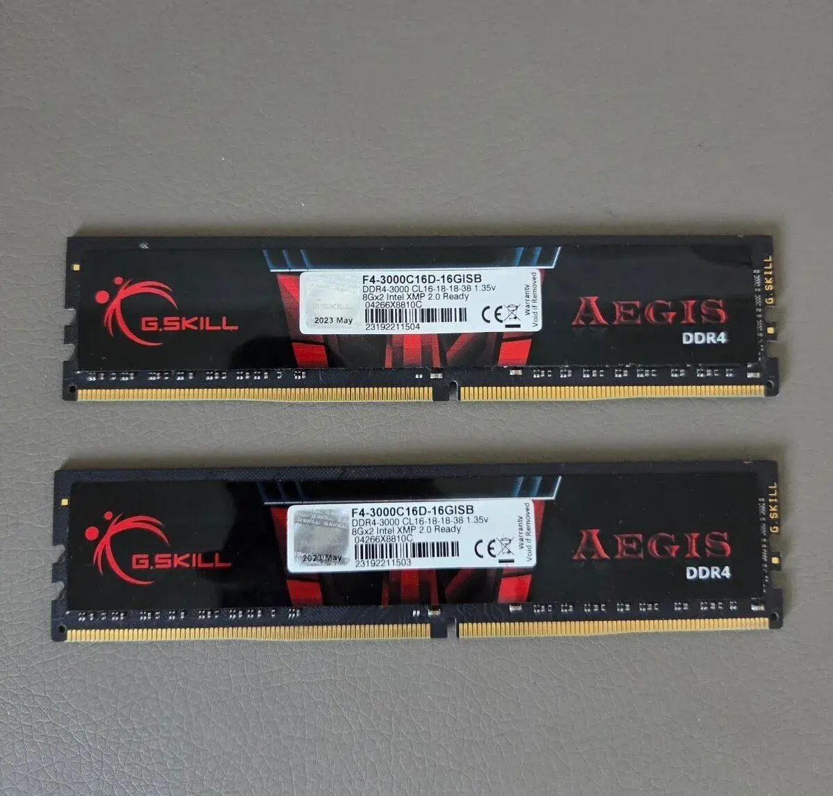 G.Skill Aegis 16 GB (2×8 GB) DDR4 3000 MHz CL16 – do herního