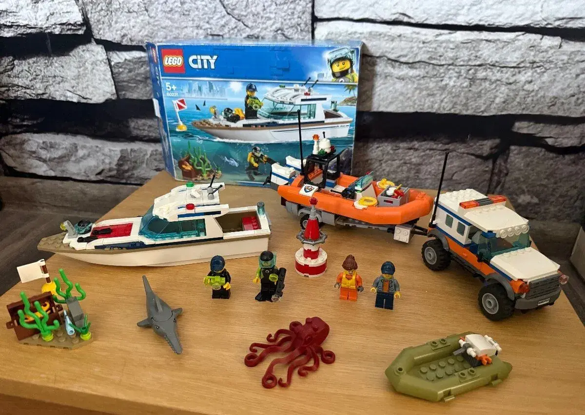 Lego City složené