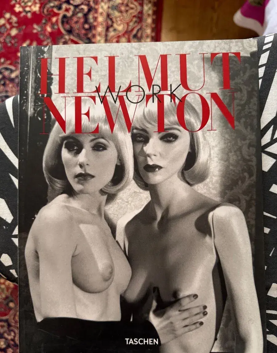 Kniha Helmut Newton - Work