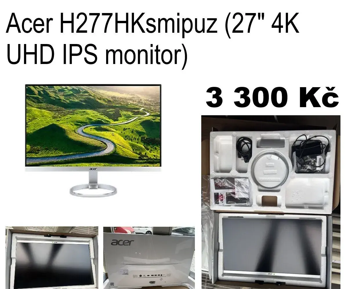 monitor ACER H277 HK původní cena 13700,