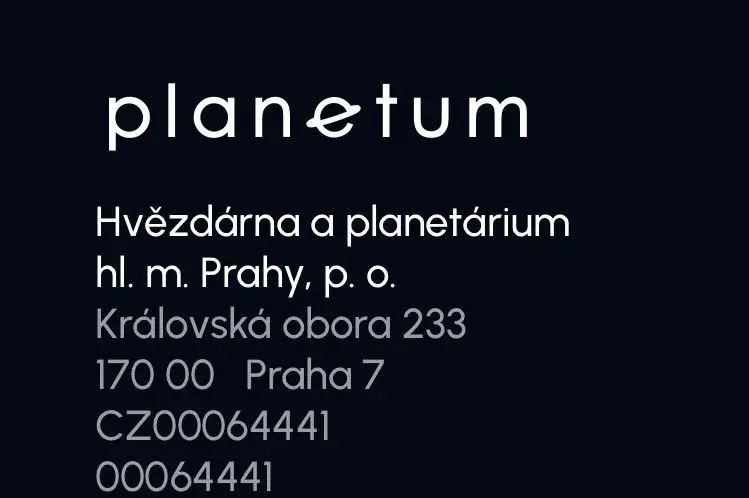Planetárium Praha 23.8 Rodinná vstupenka