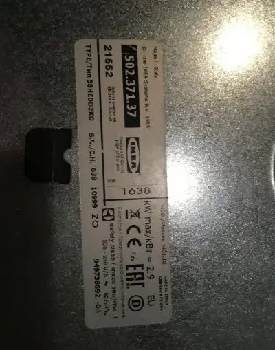 Indukční varna deska ikea Mojlig