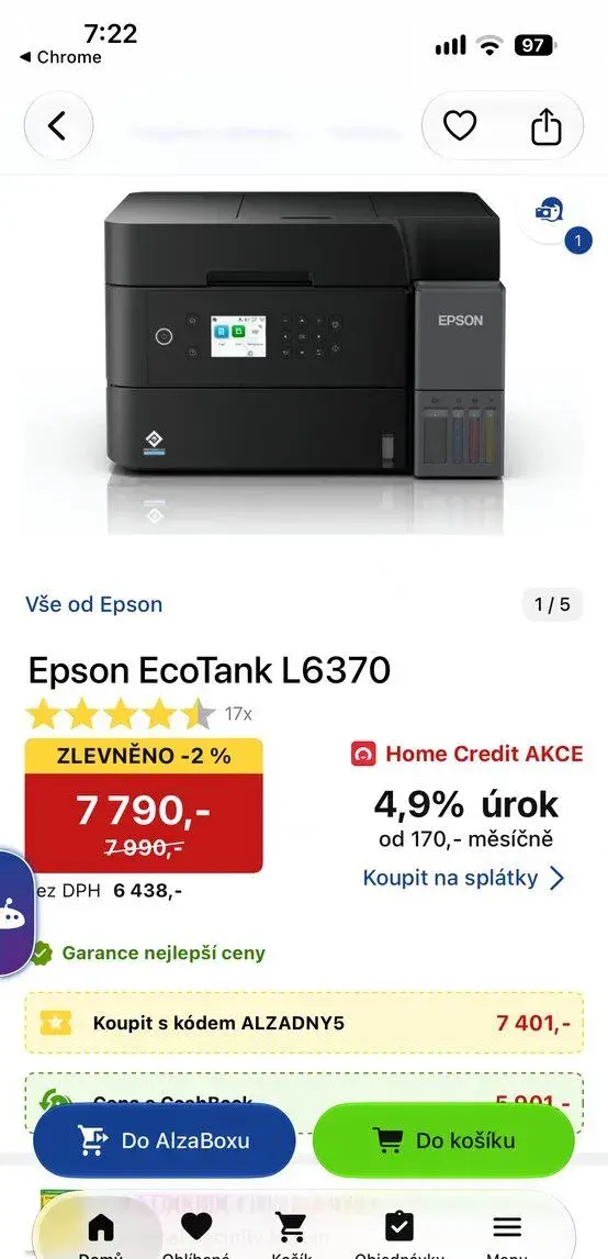 EPSON l6370 - nerozbalená