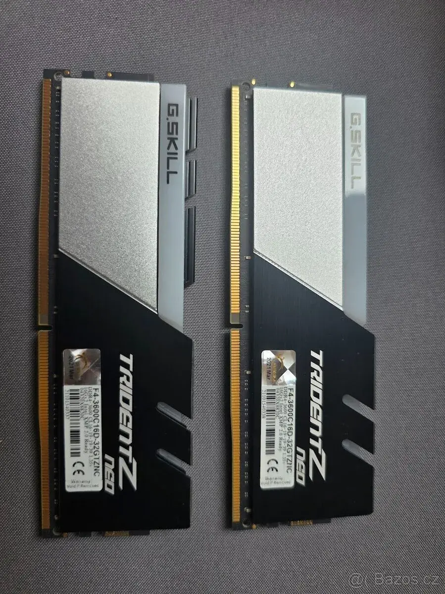 Trident Z NEO 32Gb DD4 (2x 16Gb kit) 3600 Mhz CL 16-19-19-39