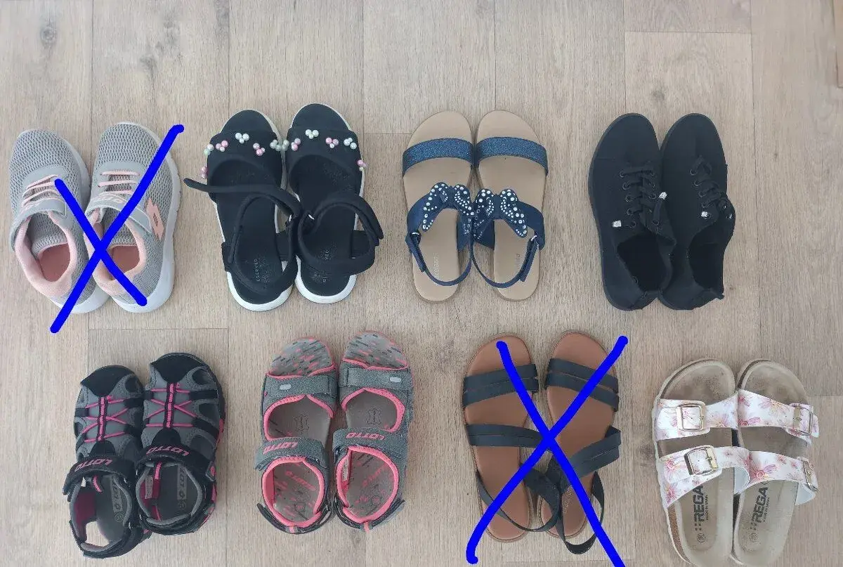 Dívčí sandálky, tenisky -různé vel.