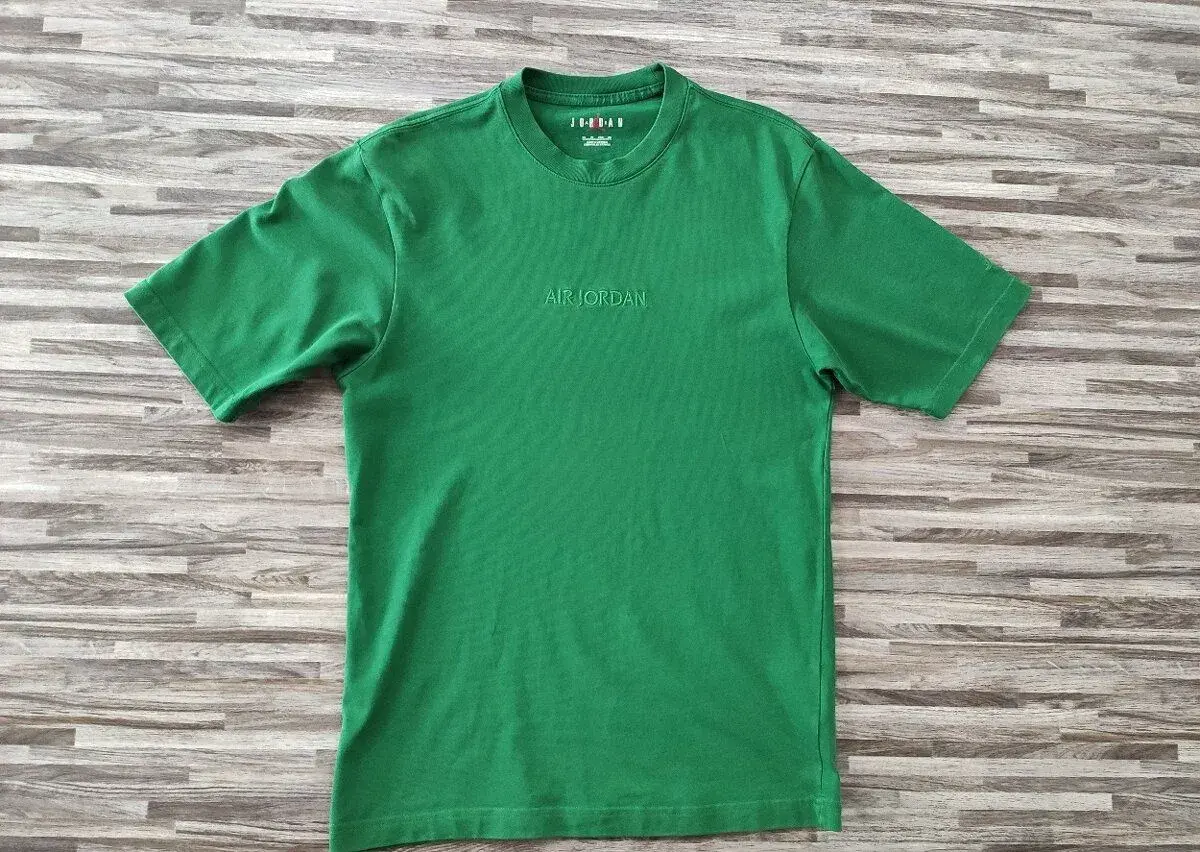 Pánské zelené tričko Adidas Air Jordan - vel. XS (M)