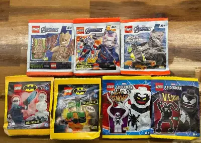 LEGO Marvel & DC polybagy (7 ks)