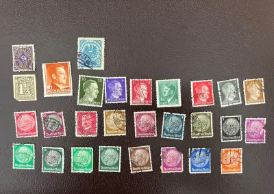 Historické německé známky – Deutsches Reich – 28 ks
