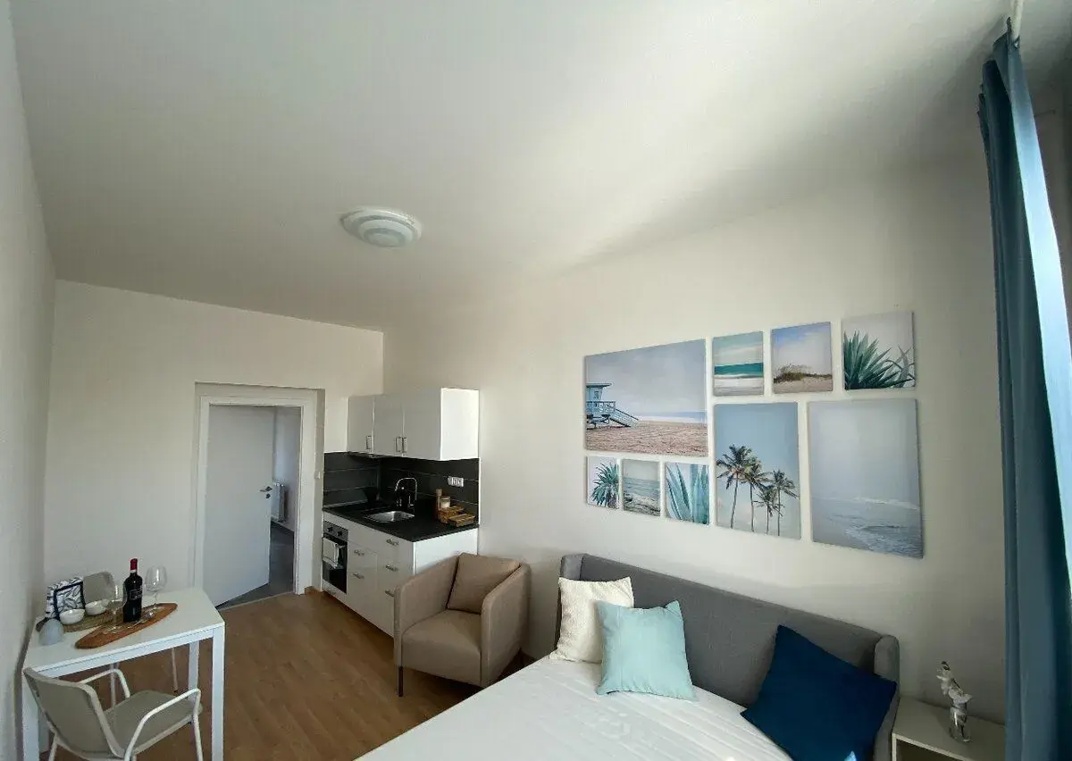 Pronájem vybavené garsonky 1+kk 24 m², Brno - Husovice