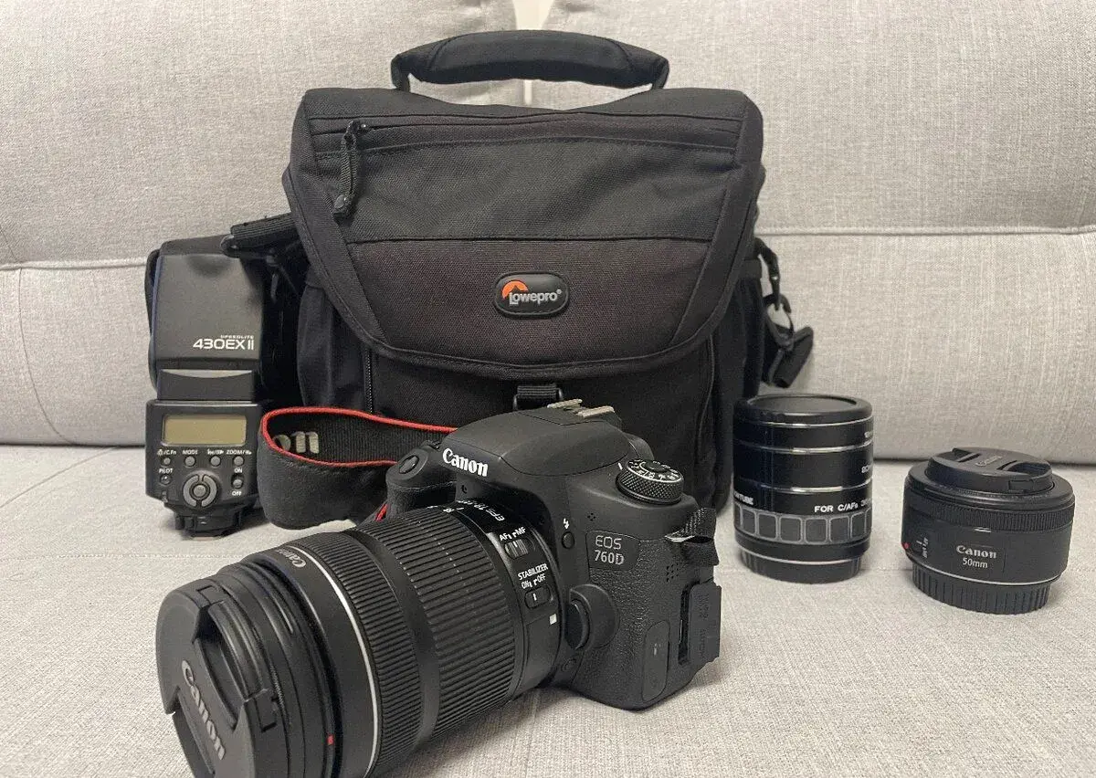 Canon EOS 760D kompletní sada - skvělý stav