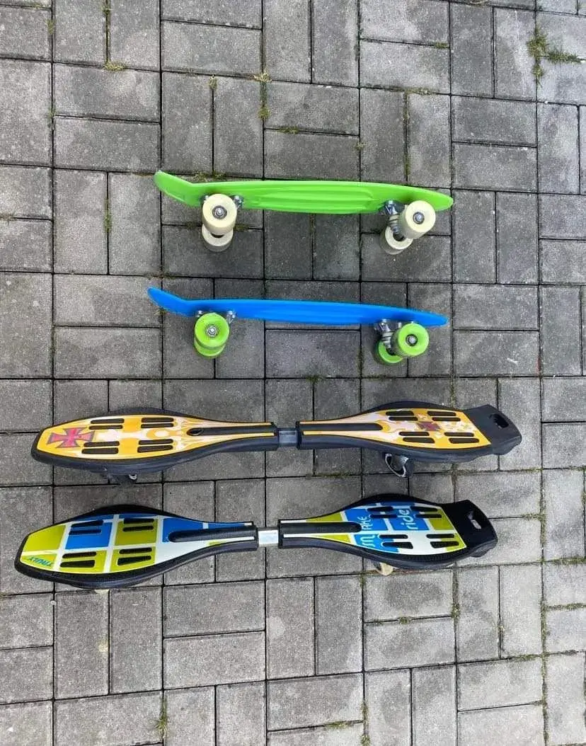 Pennyboard, Waveboard, Snakeboard