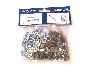 Úchytky na palubky č. 4mm (5000ks) HAŠPL - 0,1 Kč/sponka