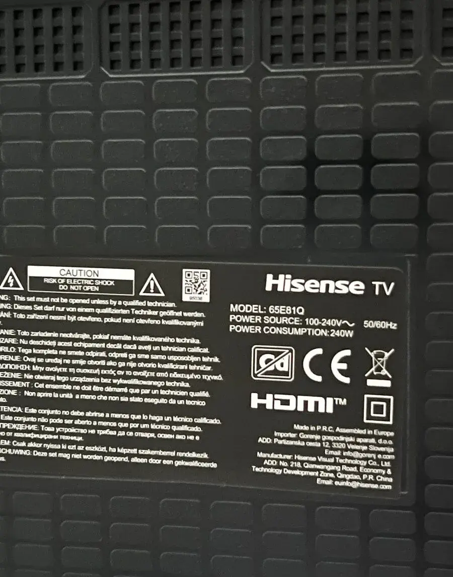 Tv 164cm