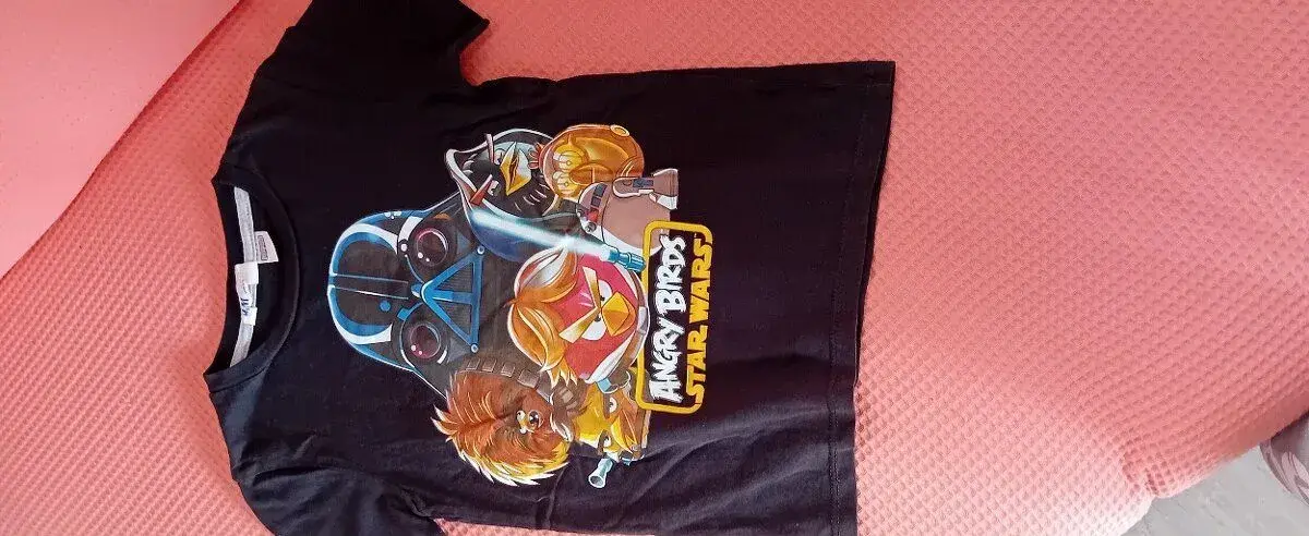 Chlapecké bavlněné tričko Angry Birds od H&M 98/104