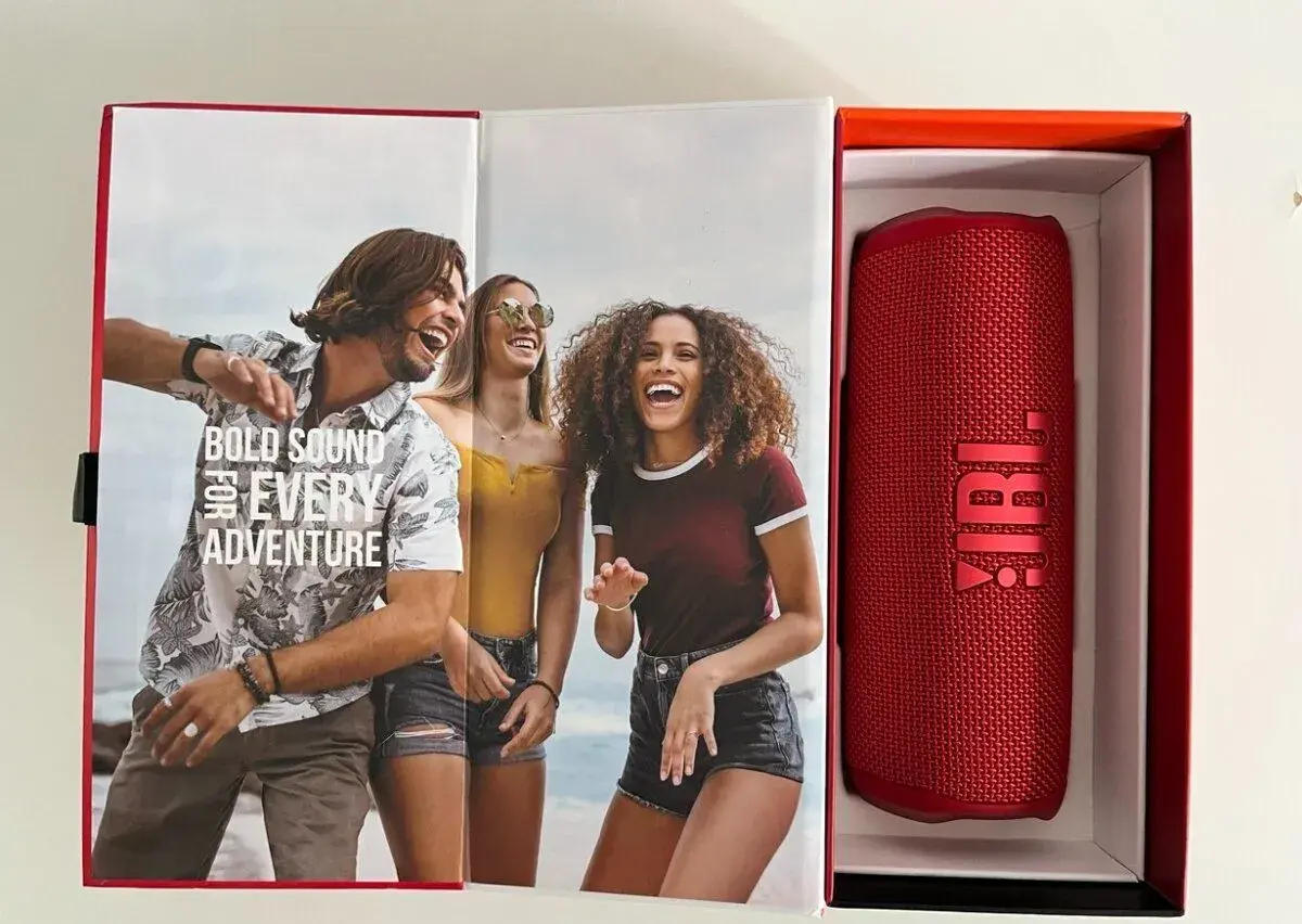 JBL Flip 6 červený (jako nový)